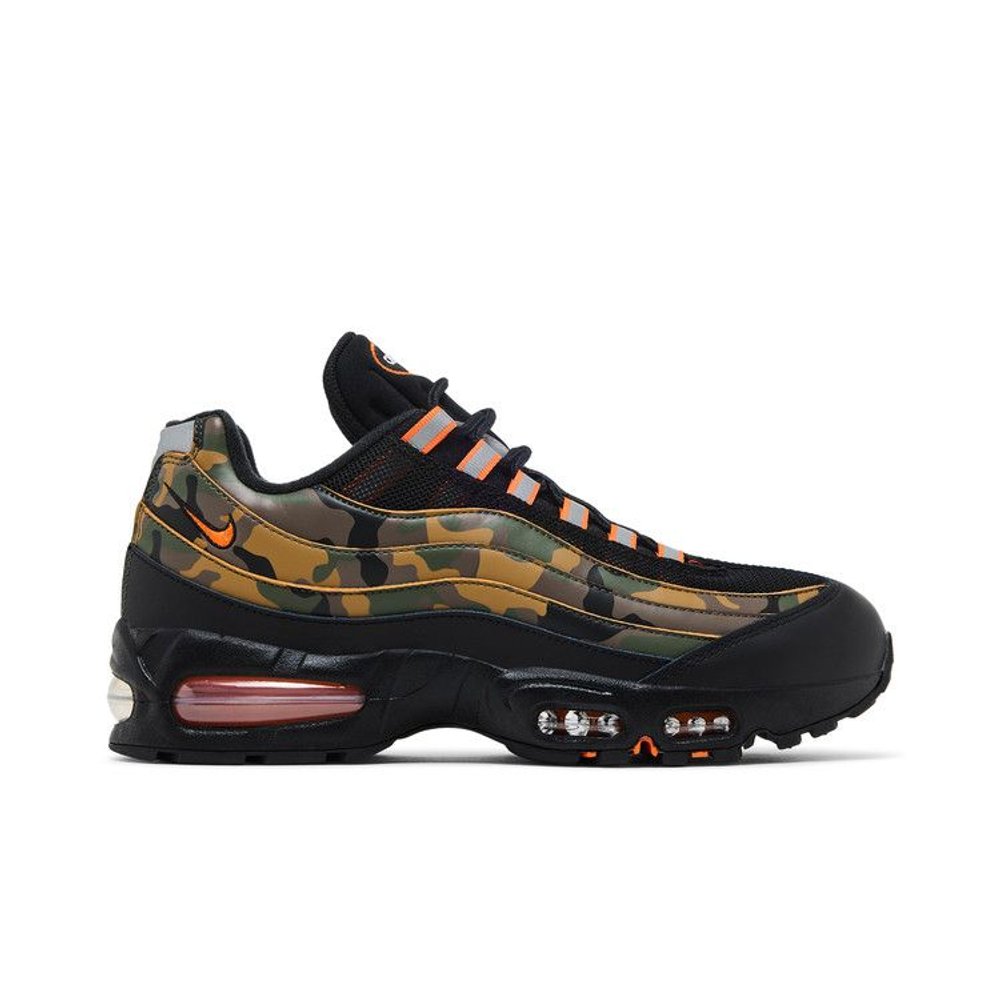 Nike Air Max 95 Safety Orange Camo – boční pohled | Purekickz