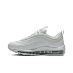Nike Air Max 97 White Metallic Silver (GS) – hlavní pohled | Purekickz