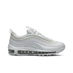 Nike Air Max 97 White Metallic Silver (GS) – boční pohled | Purekickz