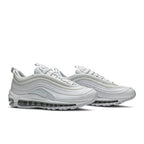Nike Air Max 97 White Metallic Silver (GS) – lifestyle foto | Purekickz