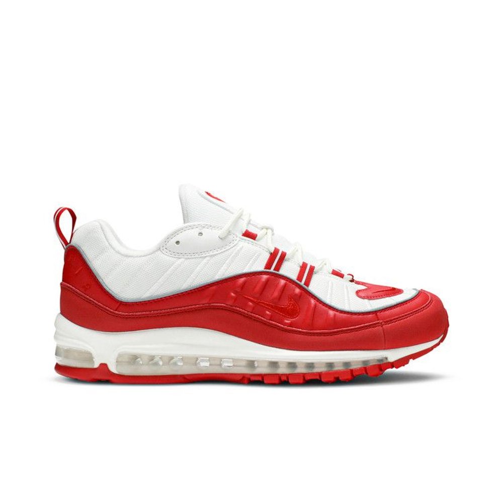Nike Air Max 98 'University Red' – boční pohled | Purekickz