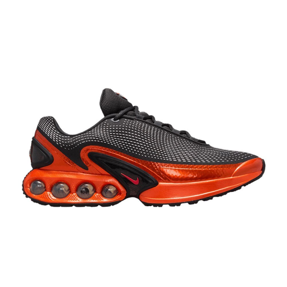 Nike Air Max Dn Dark Smoke Grey Salsa Red – boční pohled | Purekickz