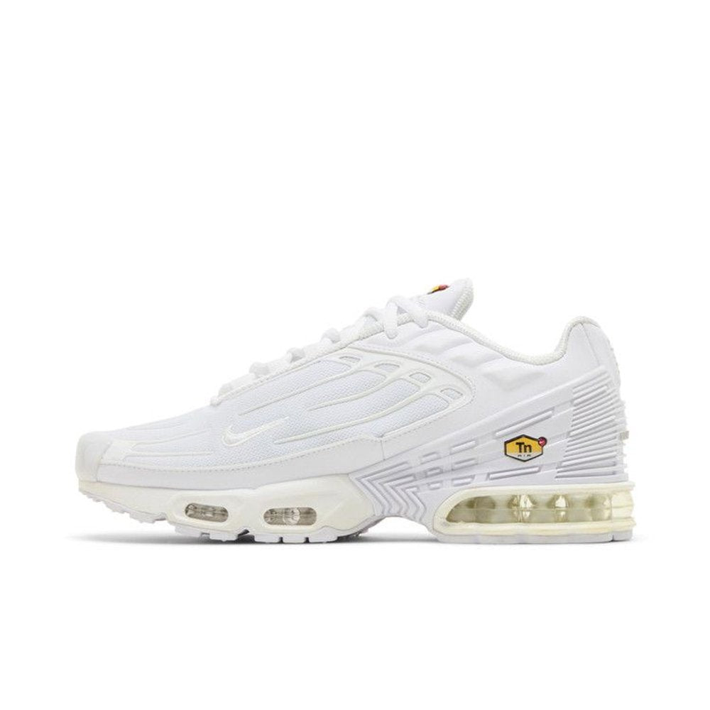 Nike Air Max Plus 3 Triple White – hlavní pohled | Purekickz