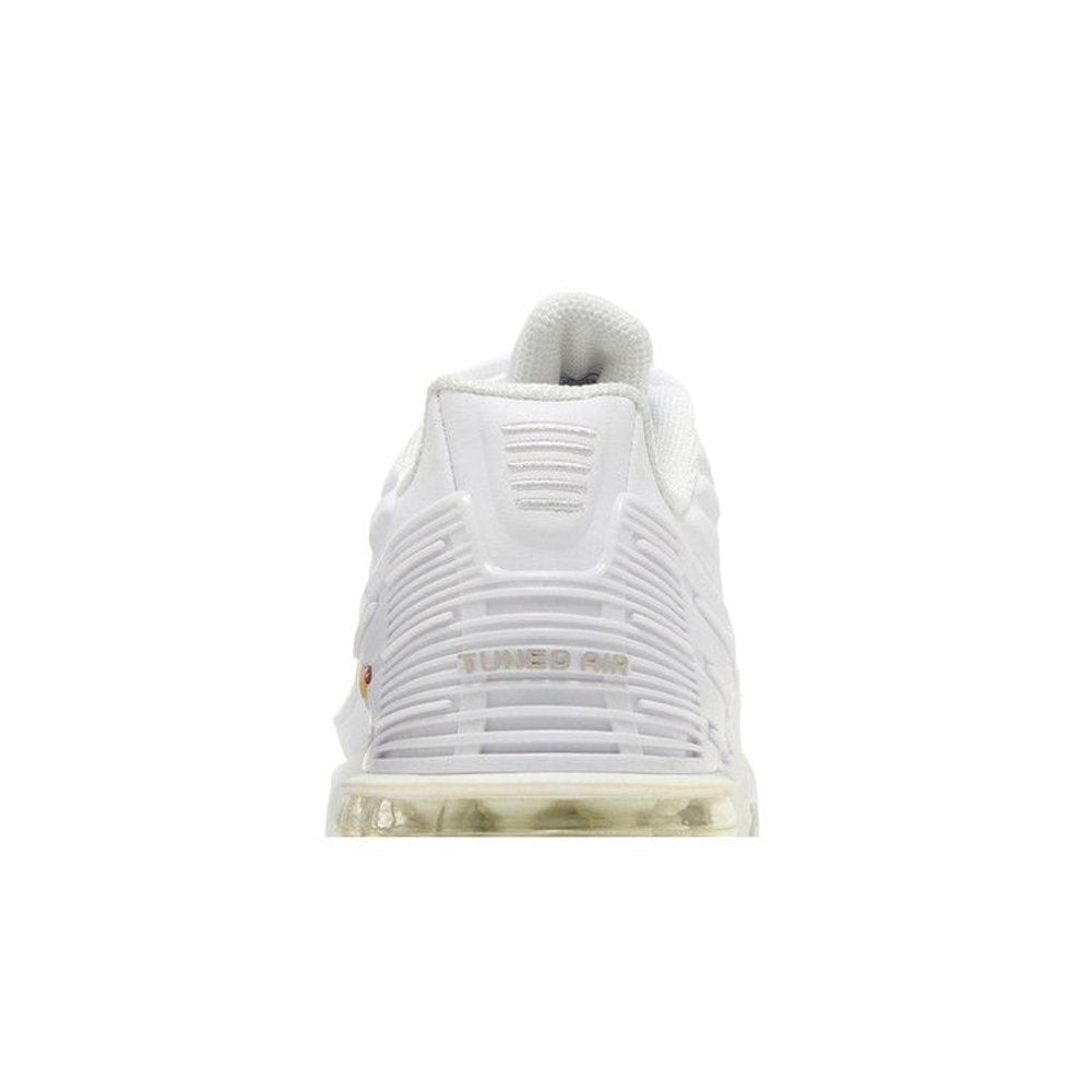Nike Air Max Plus 3 Triple White – detail materiálu | Purekickz
