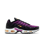 Nike Air Max Plus Black Laser Orange White Hyper Violet (W) – boční pohled | Purekickz