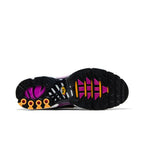 Nike Air Max Plus Black Laser Orange White Hyper Violet (W) – zadní pohled | Purekickz
