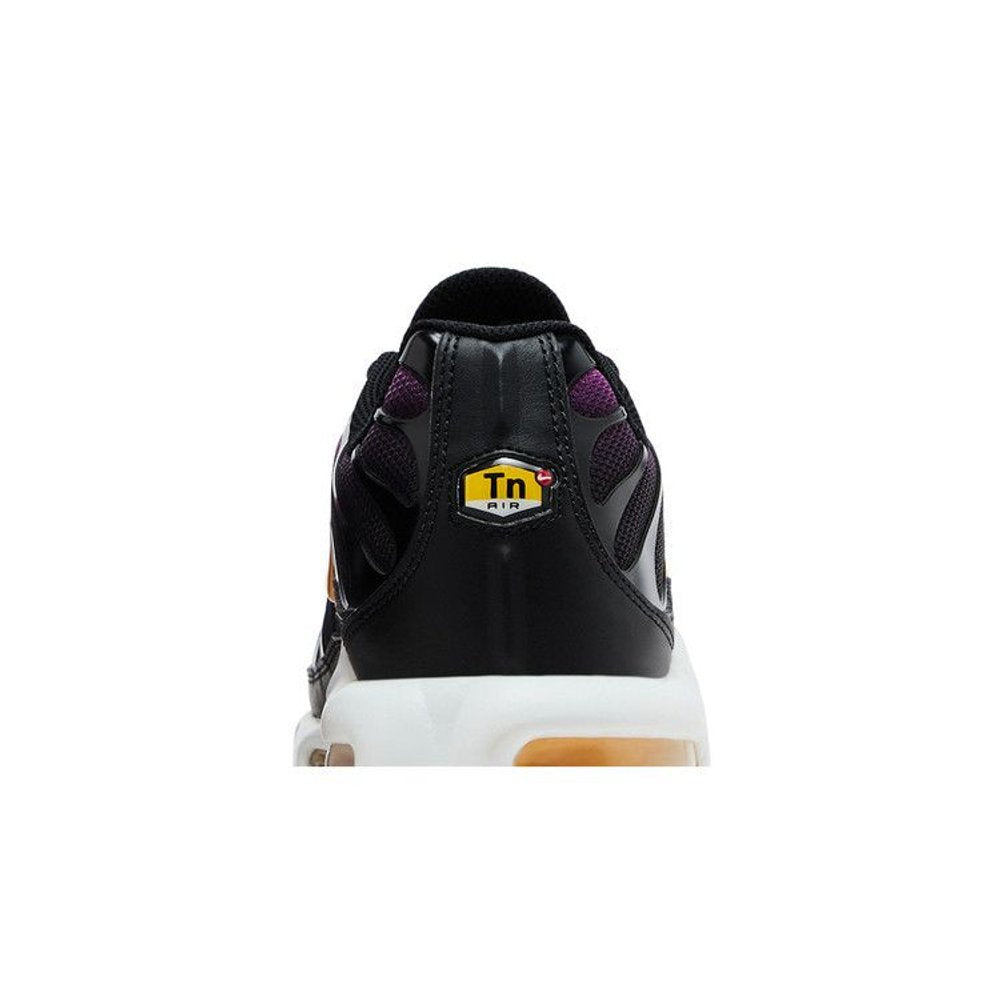 Nike Air Max Plus Black Laser Orange White Hyper Violet (W) – detail materiálu | Purekickz