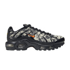 Nike Air Max Plus Black Orange Camo (GS) – boční pohled | Purekickz