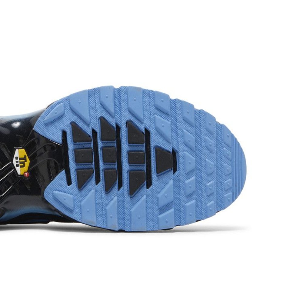 Nike Air Max Plus Black University Blue – pohled shora | Purekickz
