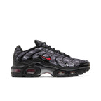 Nike Air Max Plus Black University Red (GS) – boční pohled | Purekickz