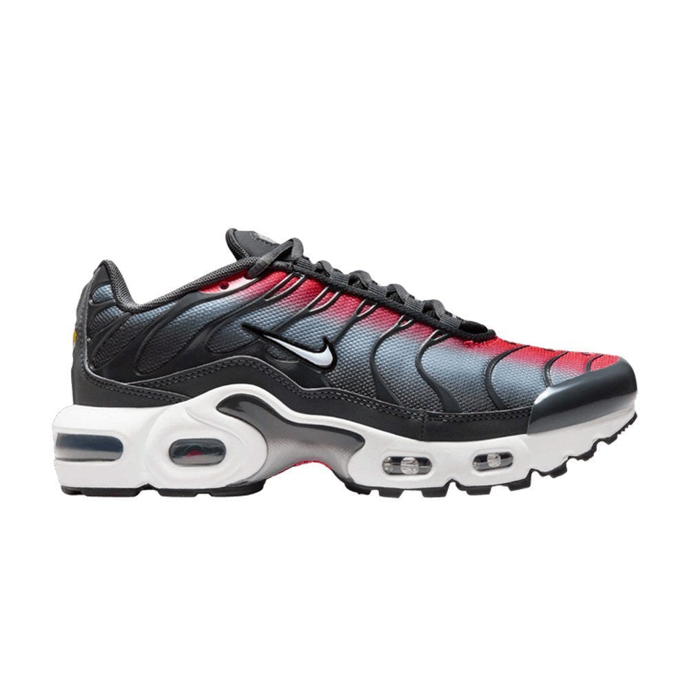 Nike Air Max Plus Bright Crimson Anthracite (GS) – boční pohled | Purekickz