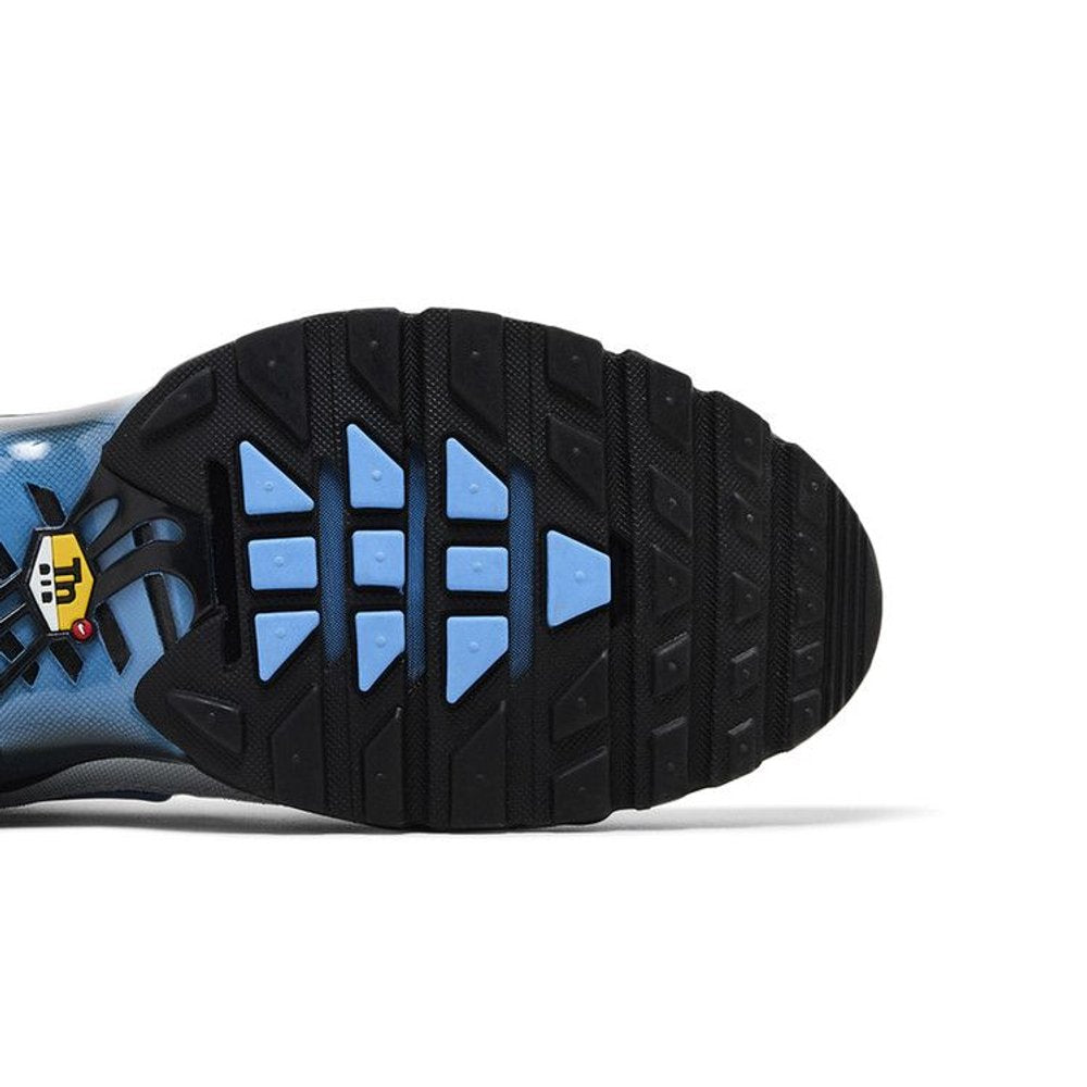 Nike Air Max Plus Grey University Blue Black – pohled shora | Purekickz
