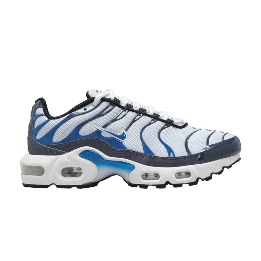 Nike Air Max Plus Thunder Blue Photo Blue (GS) – boční pohled | Purekickz
