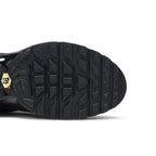 Nike Air Max Plus Triple Black Leather – pohled shora | Purekickz