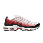 Nike Air Max Plus 'White Black University Red' – boční pohled | Purekickz