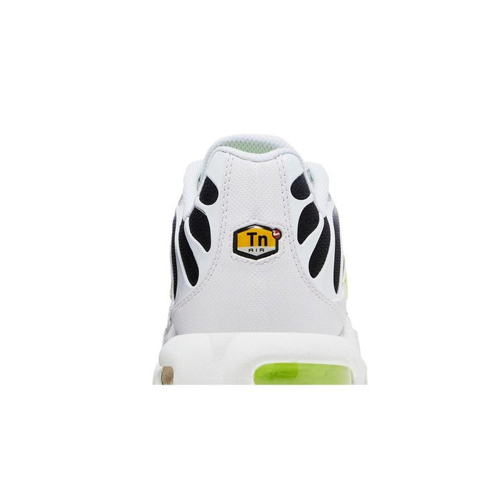 Nike Air Max Plus White Black Volt – detail materiálu | Purekickz