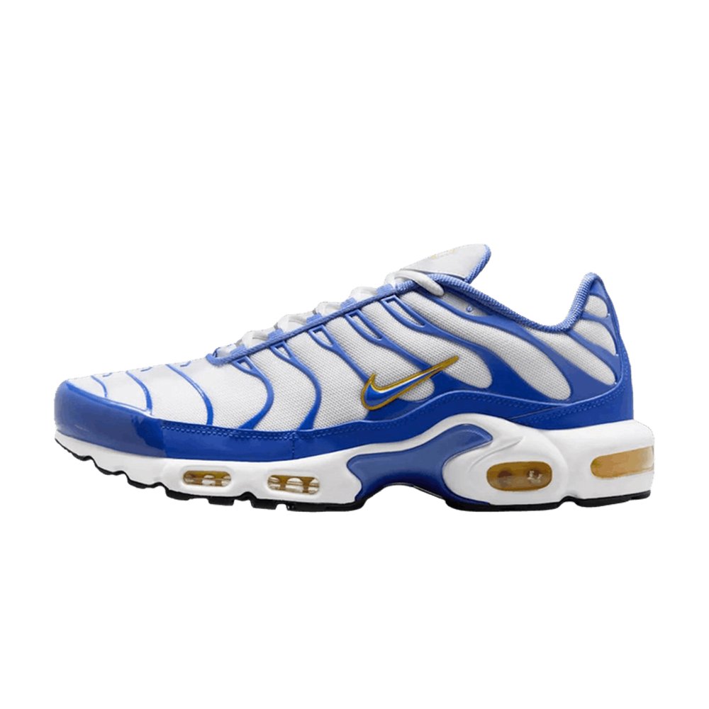 Nike Air Max Plus White Lyon Blue Varsity Maize