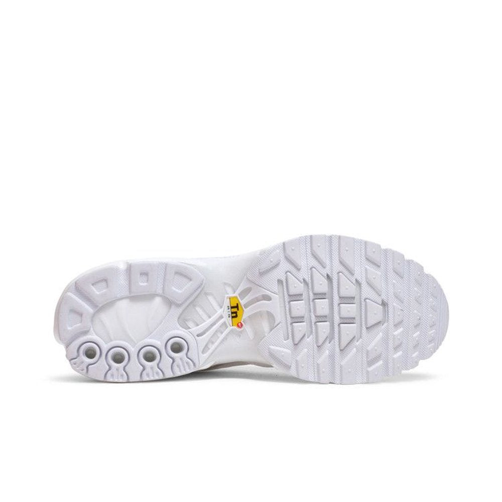 Nike Air Max Plus White Pure Platinum (W) – zadní pohled | Purekickz