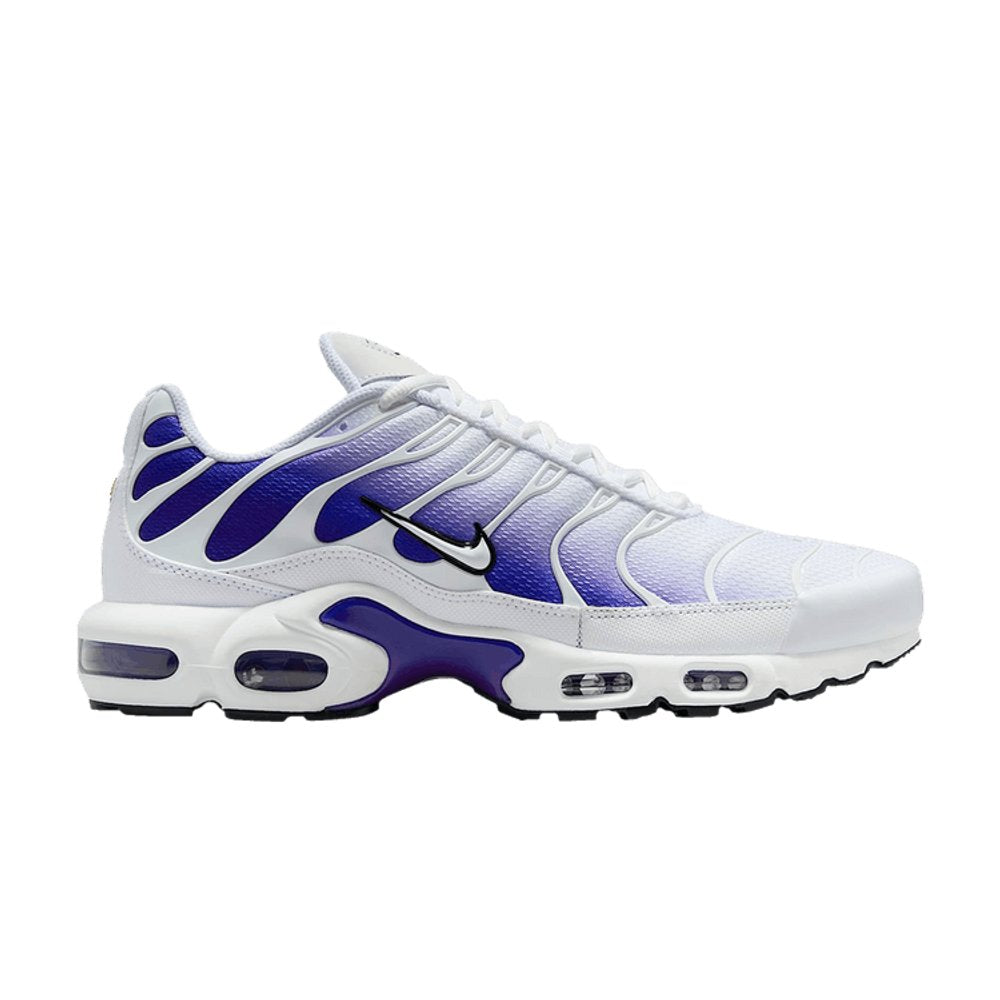 Nike Air Max Plus White Wild Grape – boční pohled | Purekickz
