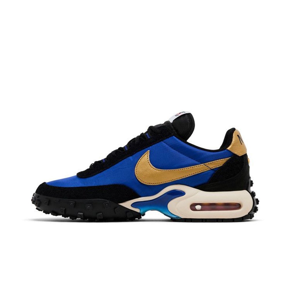 Nike Air Max Waffle Racer SP Hyper Blue Metallic Gold – hlavní pohled | Purekickz