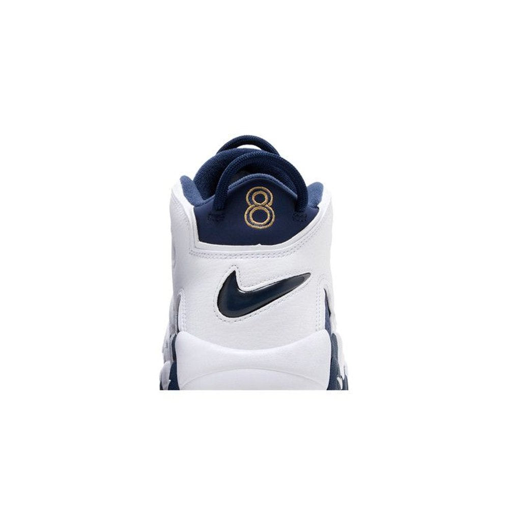 Nike Air More Uptempo 96 Olympic (2024) – detail materiálu | Purekickz