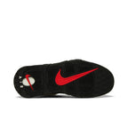 Nike Air More Uptempo Black University Red White (GS) – zadní pohled | Purekickz