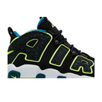 Nike Air More Uptempo Low Black Geode Teal (GS)