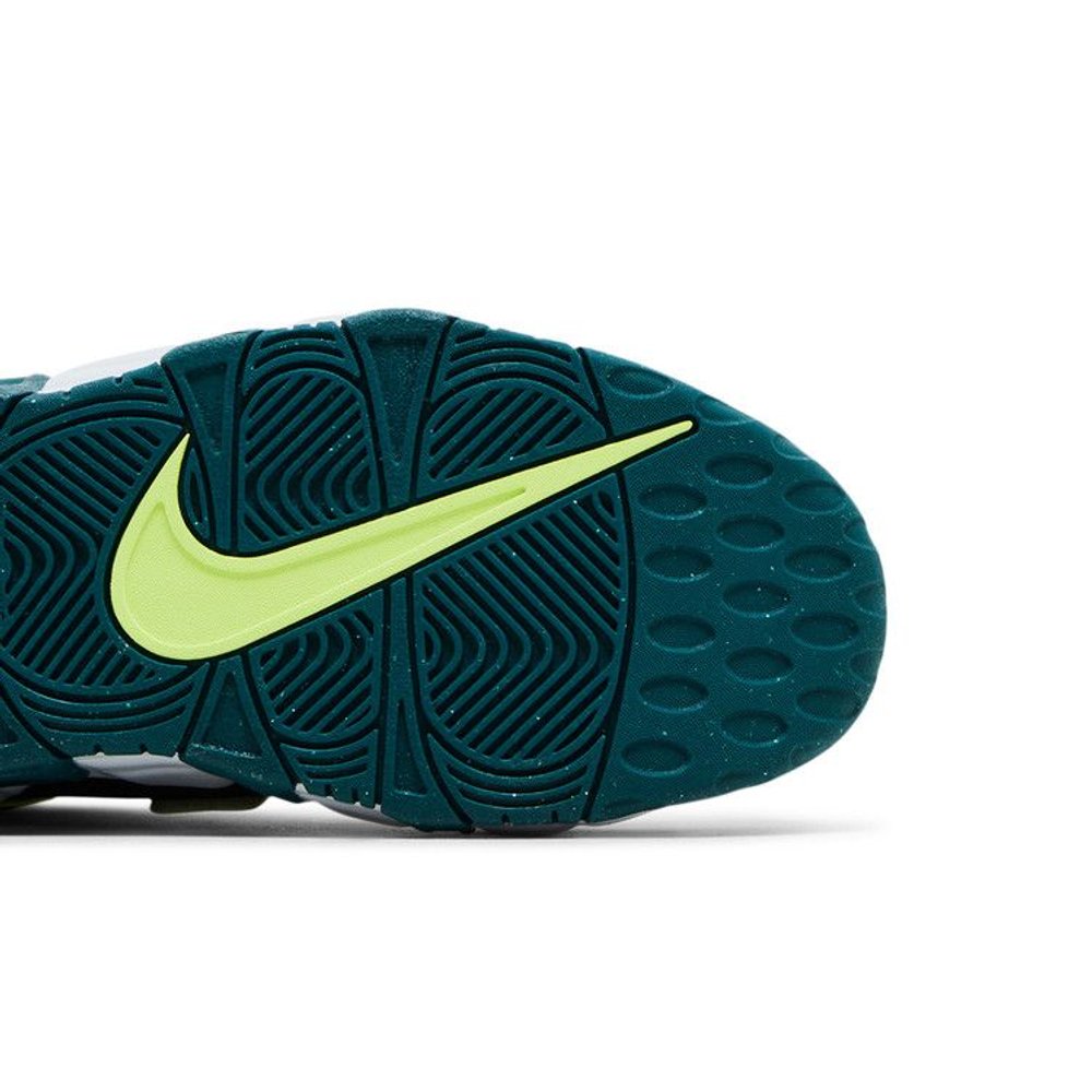 Nike Air More Uptempo Low Black Geode Teal (GS)