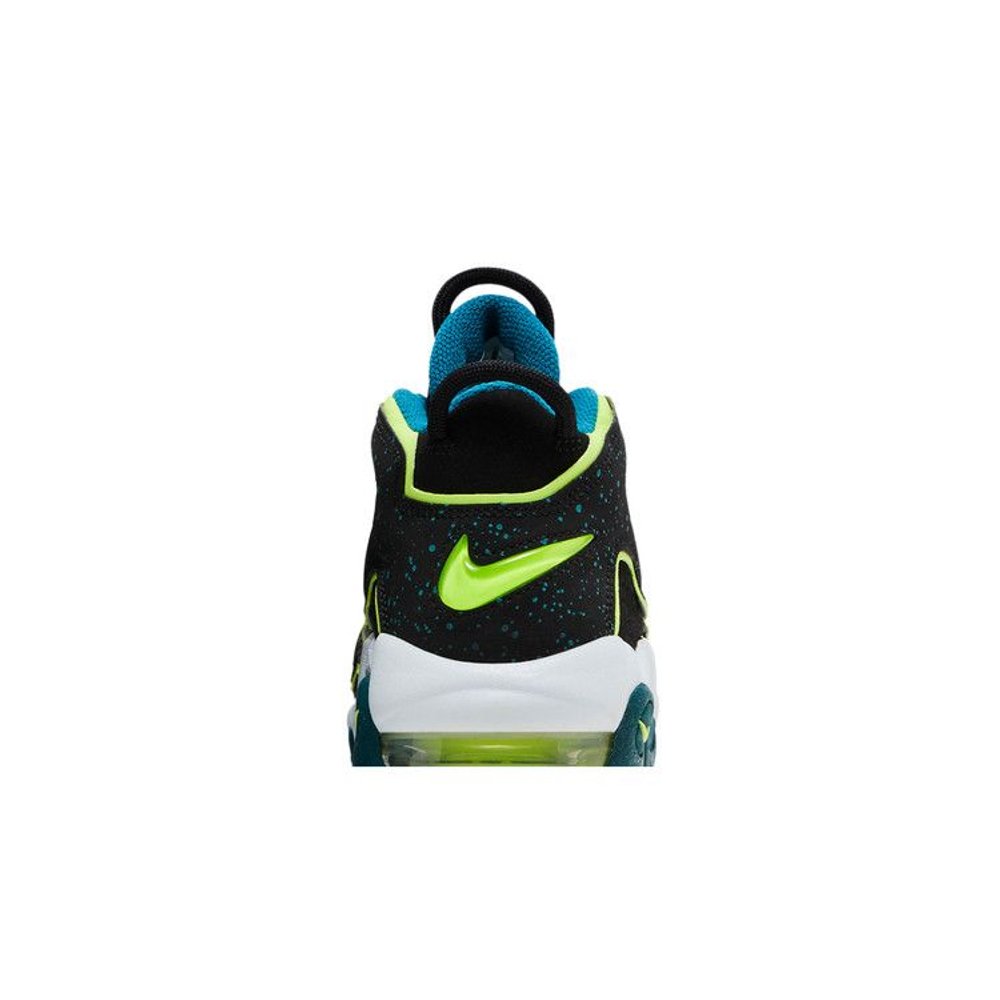 Nike Air More Uptempo Low Black Geode Teal (GS)