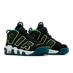 Nike Air More Uptempo Low Black Geode Teal (GS)