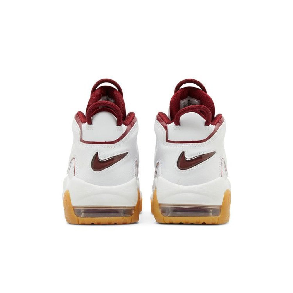 Nike Air More Uptempo White Team Red Gum (GS) – podrážka | Purekickz