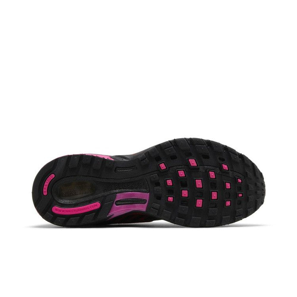 Nike Air Peg 2K5 Black Fire Red – zadní pohled | Purekickz