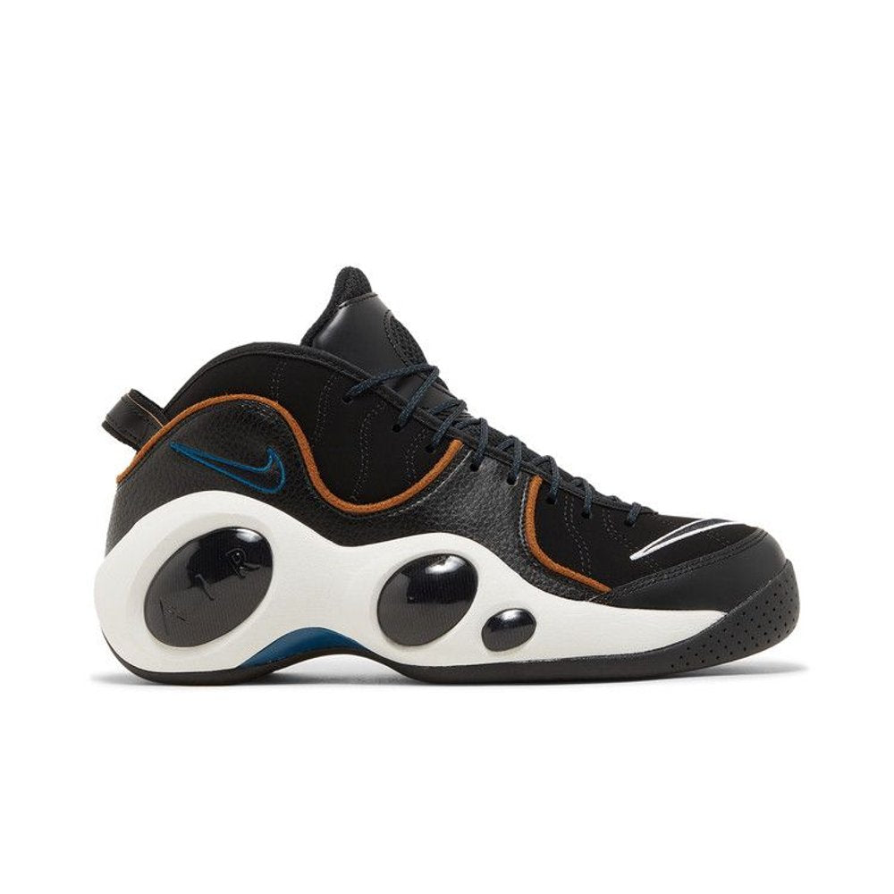 Nike Air Zoom Flight 95 'Black Valerian Blue' – boční pohled | Purekickz