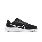Nike Air Zoom Pegasus 40 Black White – boční pohled | Purekickz