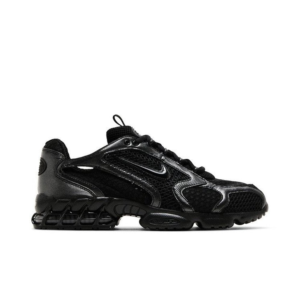 Nike Air Zoom Spiridon Cage 2 Triple Black – boční pohled | Purekickz