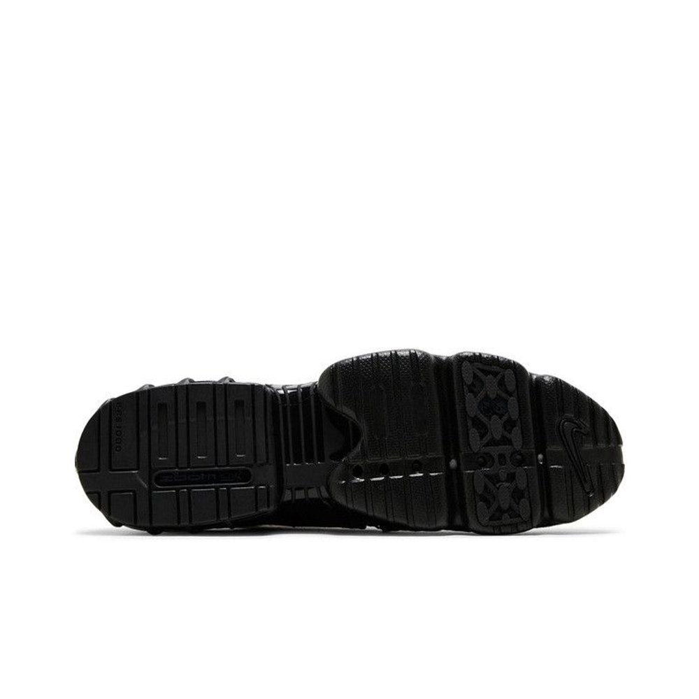 Nike Air Zoom Spiridon Cage 2 Triple Black – zadní pohled | Purekickz