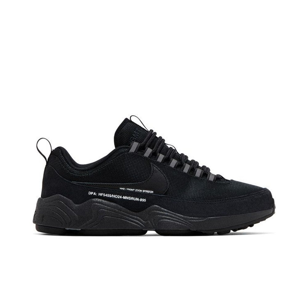 Nike Air Zoom Spiridon Fragment Design Black – boční pohled | Purekickz