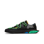 Nike Blazer Low Off-White Black Electro Green – hlavní pohled | Purekickz