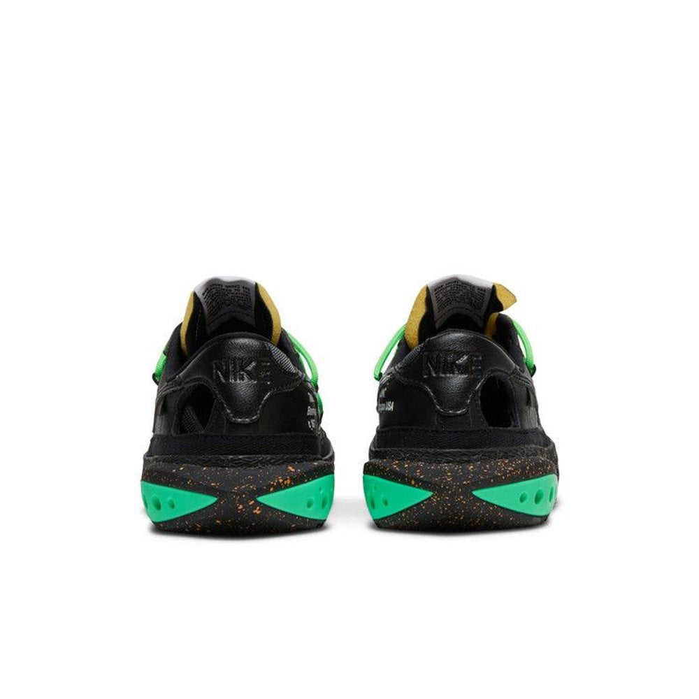 Nike Blazer Low Off-White Black Electro Green – podrážka | Purekickz