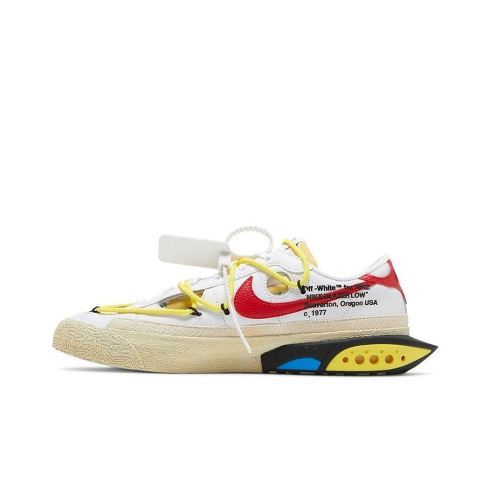 Nike Blazer Low Off-White University Red – hlavní pohled | Purekickz