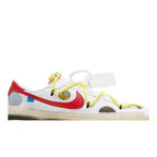 Nike Blazer Low Off-White University Red – detail | Purekickz