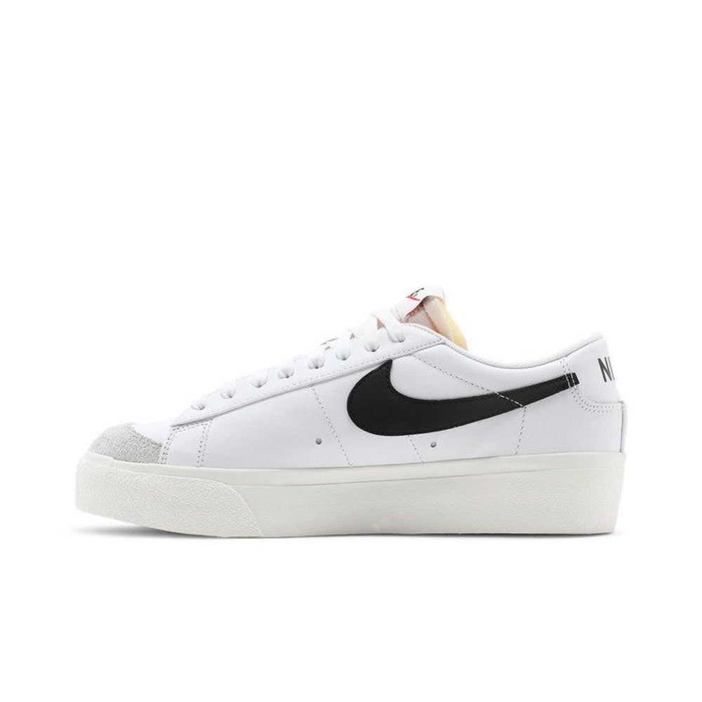 Nike Blazer Low Platform White Black (W) – hlavní pohled | Purekickz