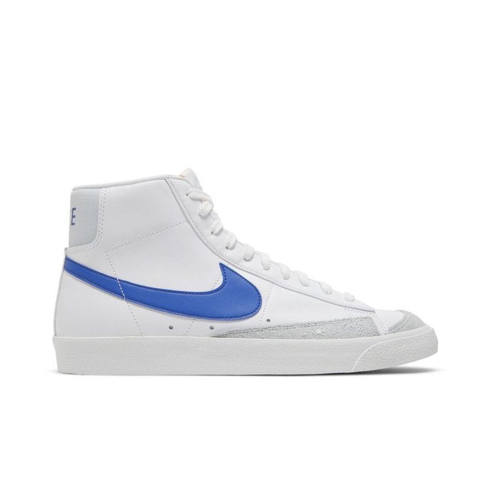 Nike Blazer Mid 77 Vintage White Game Royal – boční pohled | Purekickz