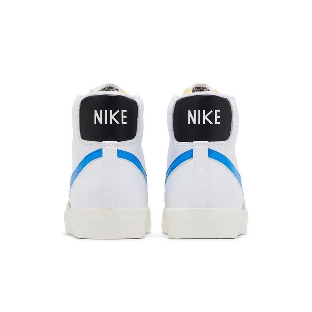Nike Blazer Mid 77 Vintage White Light Photo Blue Black Sail – podrážka | Purekickz
