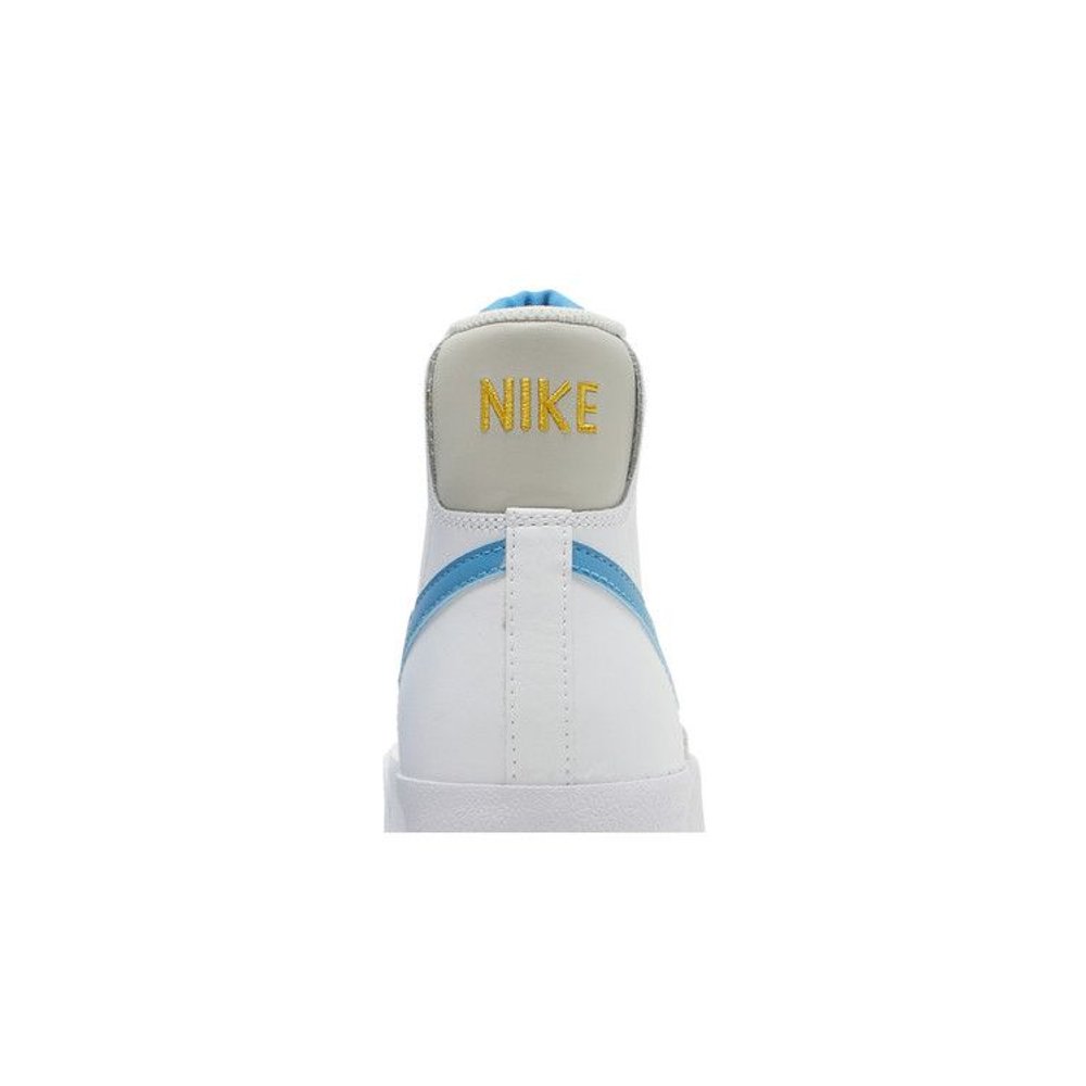 Nike Blazer Mid 77 White Laser Blue – detail materiálu | Purekickz