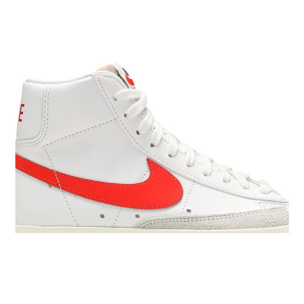 Nike Blazer Mid '77 White Red – detail | Purekickz
