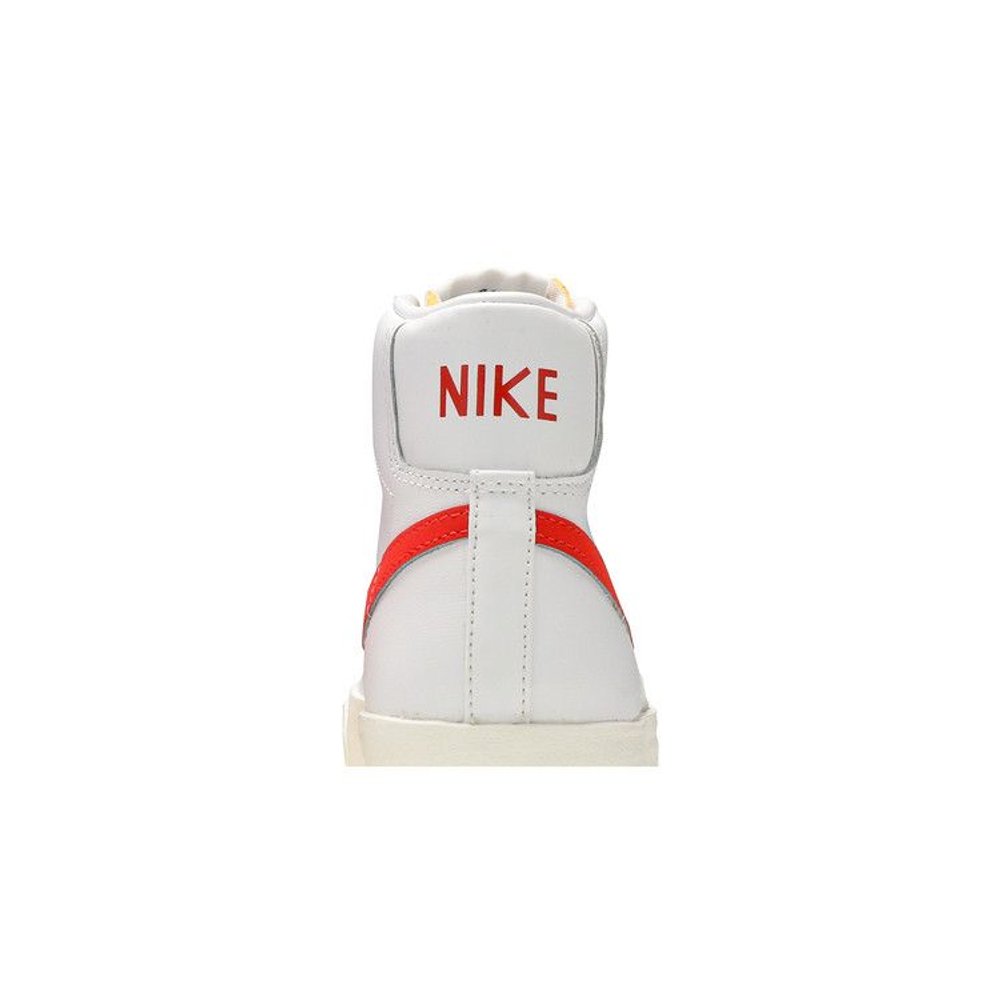 Nike Blazer Mid '77 White Red – detail materiálu | Purekickz