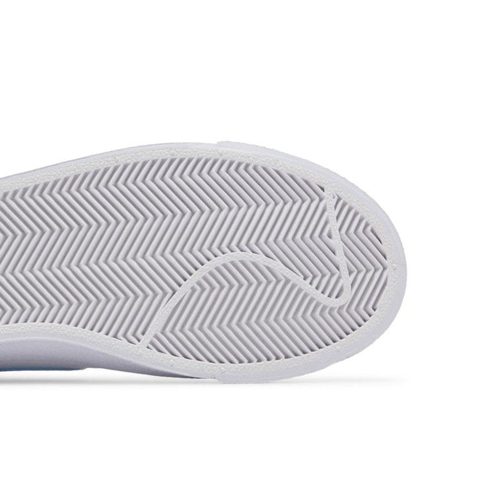 Nike Blazer Mid blue – pohled shora | Purekickz