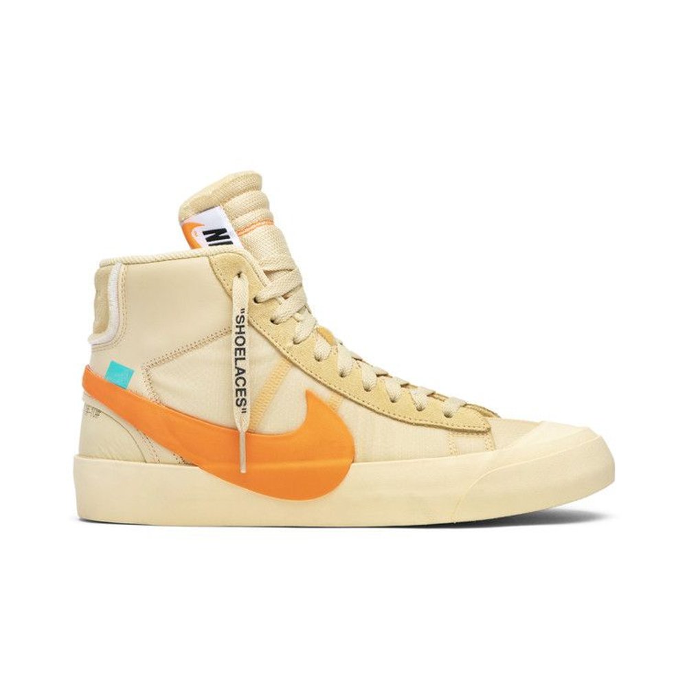 Nike Blazer Mid Off-White All Hallow's Eve – boční pohled | Purekickz