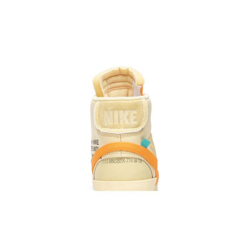 Nike Blazer Mid Off-White All Hallow's Eve – detail materiálu | Purekickz